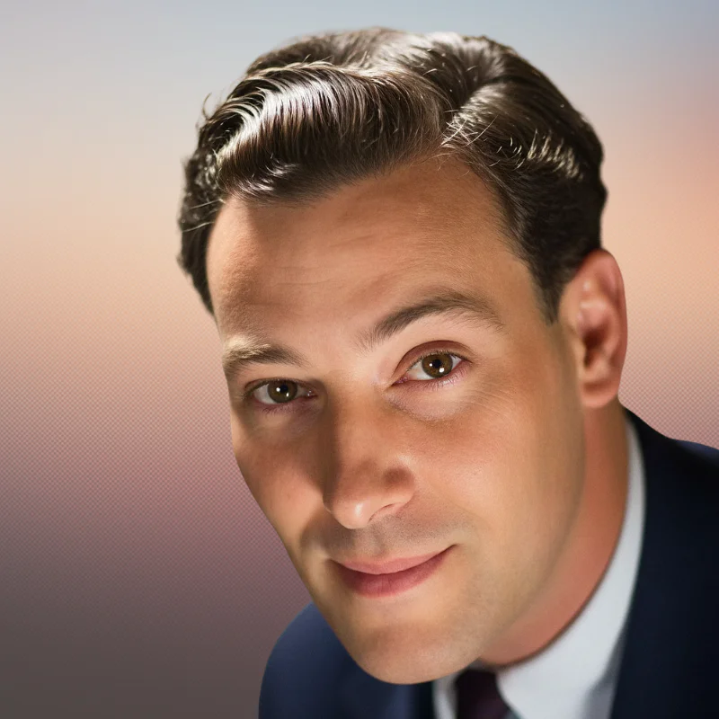 Wirtualny asystent AI Neville Goddard, pomagający przedsiębiorcom po 40. roku życia budować stabilny biznes w internecie.